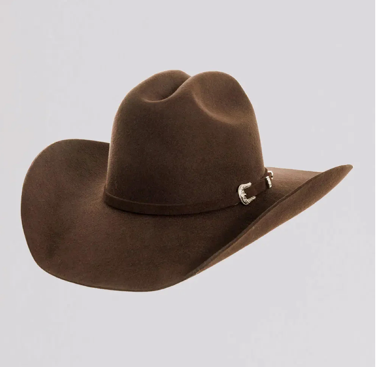 Brown Wool Cowboy Hat