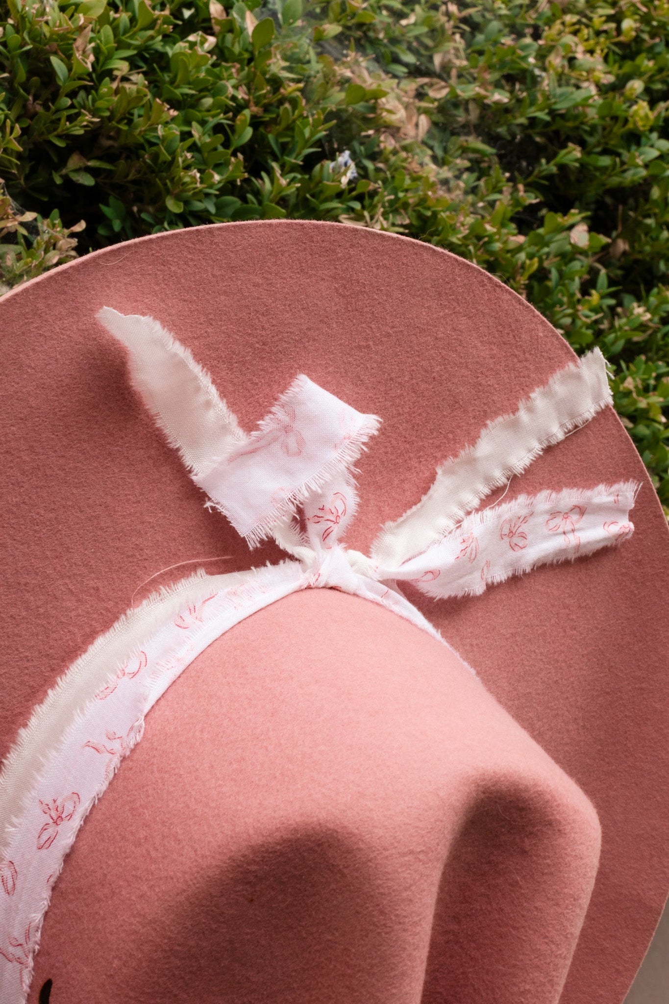Pink 100% wool cowboy hat