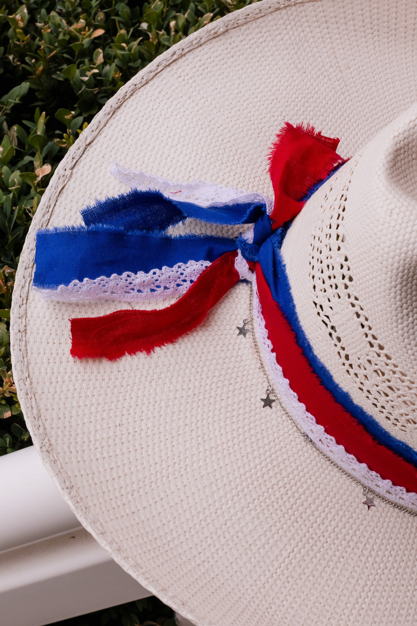 4th of July straw hat