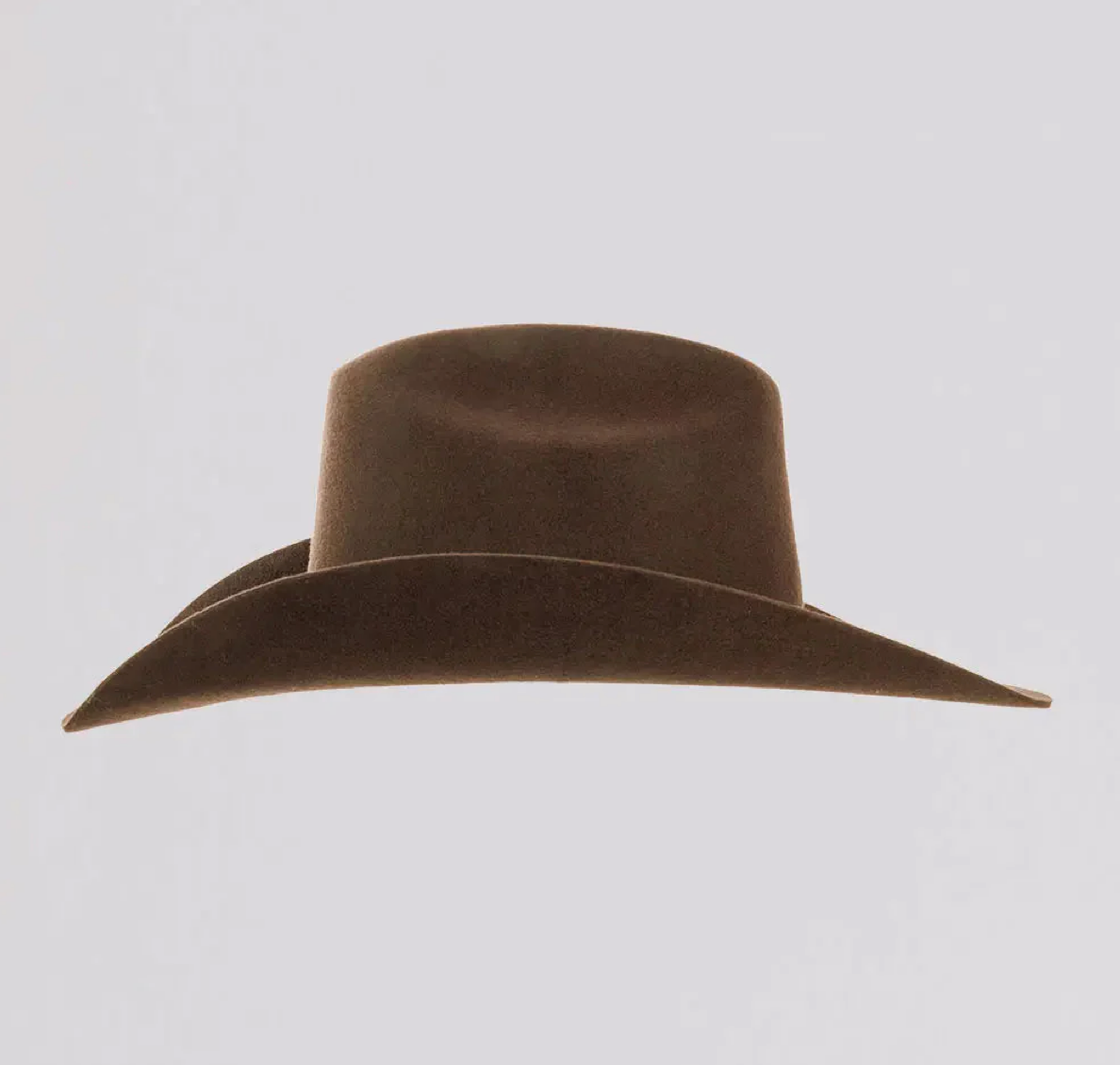 Brown Wool Cowboy Hat