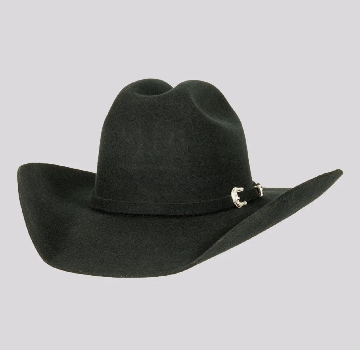 Black Wool Cowboy Hat